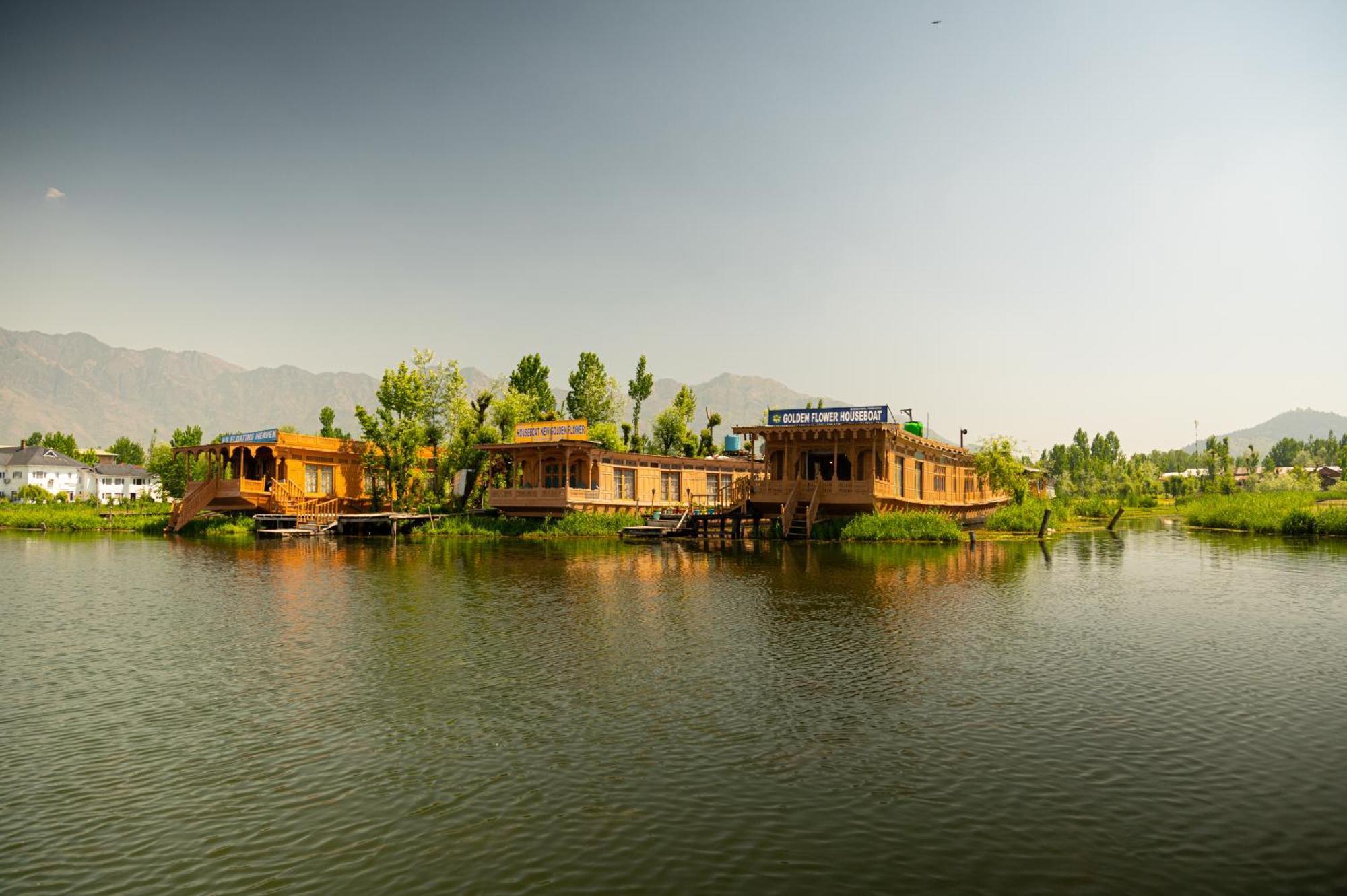 Golden Flower Heritage Houseboat Hotel Nagin Bagh Exterior foto